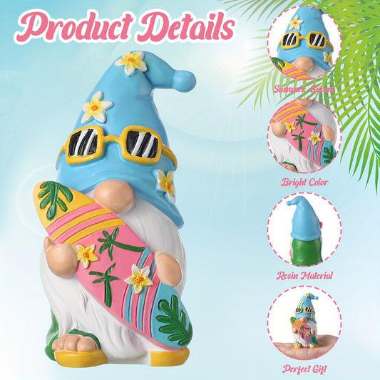 2pcs Summer Gnomes Beach Decorations