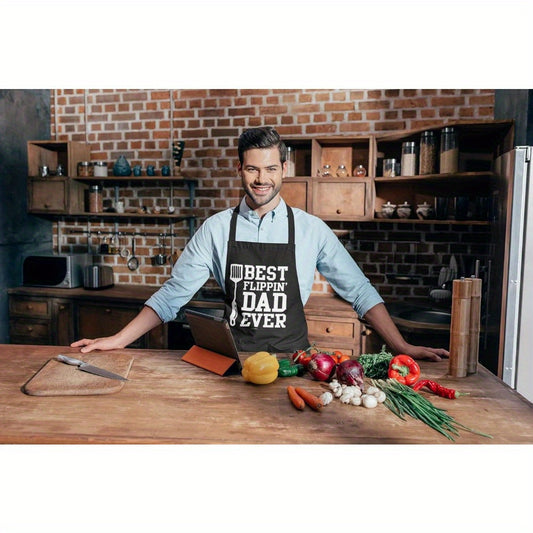 Men's Polyester Apron | 'Best Flippin'